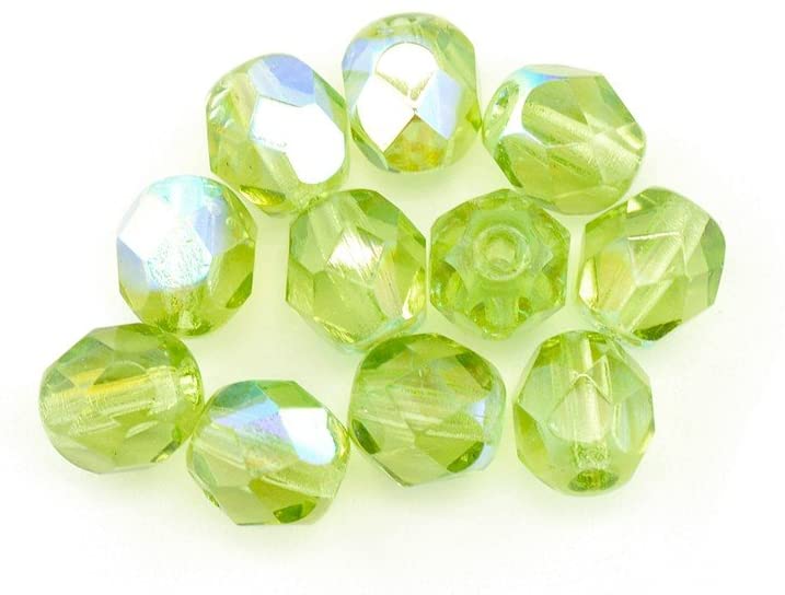 4-mm-tondo-sfaccettato-perle-di-vetro-verde-8320-AB-Qty-1-B0063FVOPG