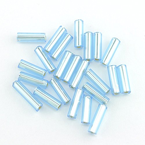 7-mm-perline-Bugle-7230-turchese-argento-foderato-B0063G5L22