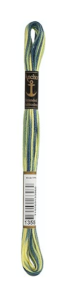 ANCHOR-Sticktwist-Multicolor-Lunghezza-8M-1355-Fili-da-Ricamo-B0063G53ZW