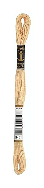 Anchor-Sticktwist-Lunghezza-8M-942-Filati-Di-Ricamo-B0063G251M