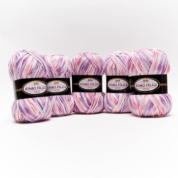 BBB-Filati-Bimbo-Felice-Gomitolo-Filato-100-Acrilico-Sfumato-Caldo-Morbido-Super-Colorato-per-Ferri-300350-e-B0BJL8KPS3
