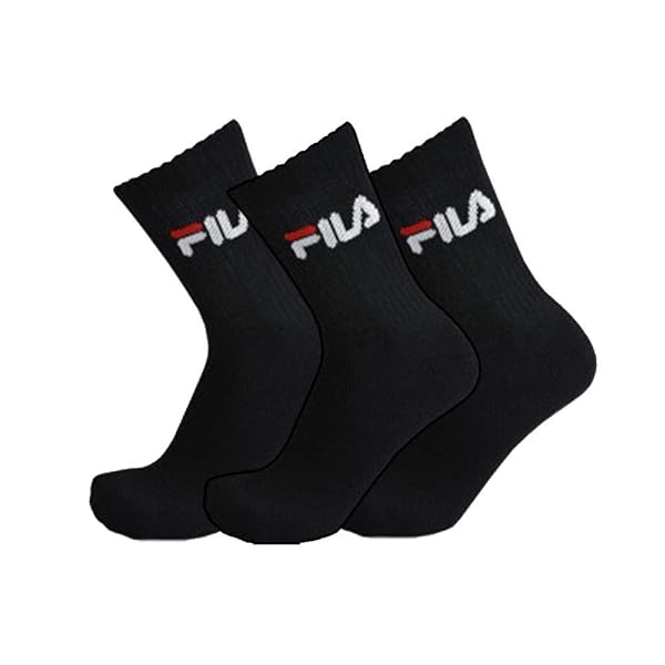 Calze-FILA-Sport-3-Pack-nero-taglia-39-42-B01FSMGJ22