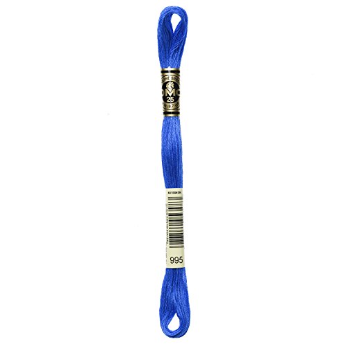 DMC-6-Strand-Embroidery-Cotton-87yd-Dark-Electric-Blue-B001E5XWVE