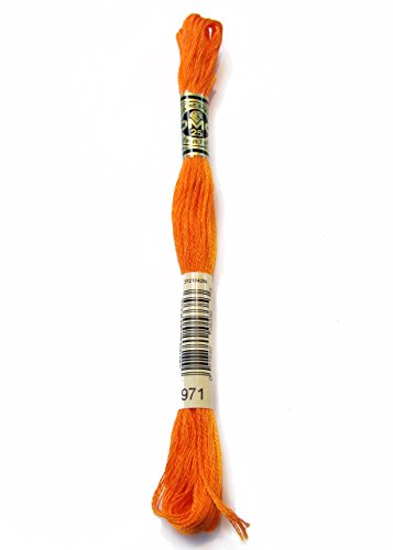 DMC-6-Strand-Embroidery-Cotton-87yd-Pumpkin-B001E5XQHY