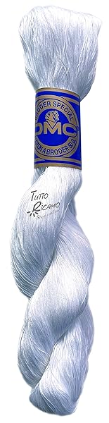 DMC-Art122-Filato-da-Ricamo-matassa-50-Grammi-Bianco-5200-n-30-B08729RT6P