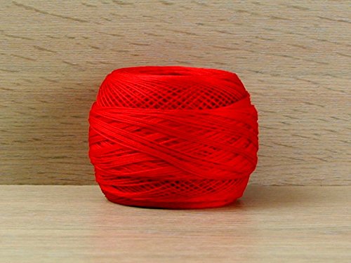 DMC-Cebelia-Filo-per-uncinetto-in-cotone-scozzese-misura-30-666-gomitolo-da-50-g-B01H969WJ2