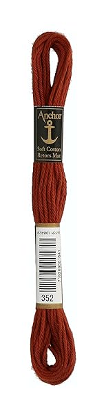 Filo-Da-Ricamo-Opaco-Per-Anchor-Lunghezza-Della-Corsa-10M-kastanienbraun-Filati-Di-Ricamo-B01MCYLBR8