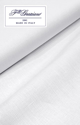 Flli-Graziano-Lino-Basico-100-puro-lino-BIANCO-90-B078KP9VDK