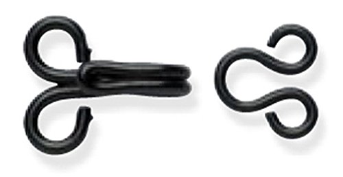 Ganci-e-Occhielli-in-Ottone-Inossidabili-No-3-art219-6116-Colore-Nero-B01DNTRVC4
