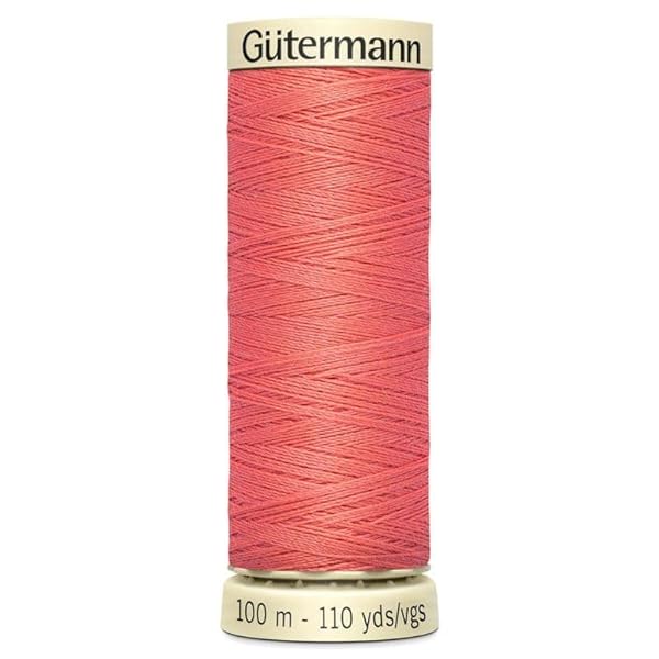 Gutermann-Sew-all-Filo-di-Poliestere-100-Metri-Corallo-Rosa-0896-B007L5PCDW