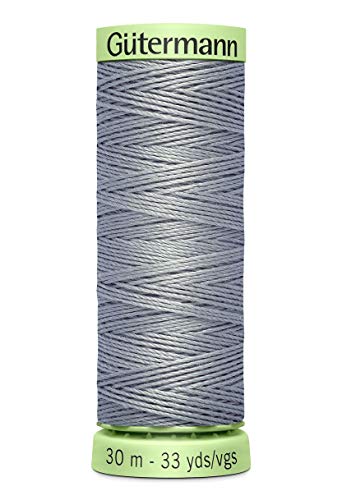 Gutermann-Topstitch-Filati-Grigio-Argento-0040-30-m-B0047NU2FY