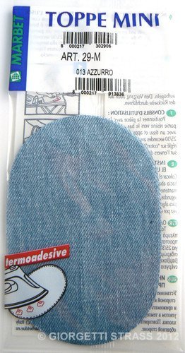 Marbet-Toppe-Termoadesive-Azzurro-Jeans-Mini-13-x-85cm-Ovale-Toppa-Bambini-Bambino-29M-013-B00EAPN5IU