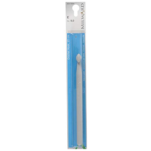 Milward-Ago-per-uncinetto-15-cm-in-plastica-colore-Grigio-9-mm-B00LPJVU6I