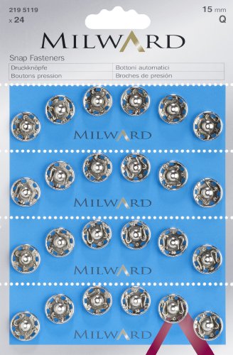 Milward-Bottoni-Automatici-in-Ottone-15-mm-24-Pezzi-Colore-Argento-B00G4790J0