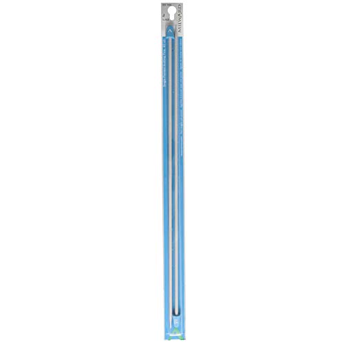 Milward-Ferri-da-maglia-a-punta-singola-40-cm-colore-grigio-argento-45-mm-B00LVAJYPK