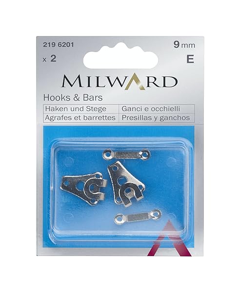 Milward-Merce-di-merceria-Acciaio-Argento-9-mm-B01DO9LRL4