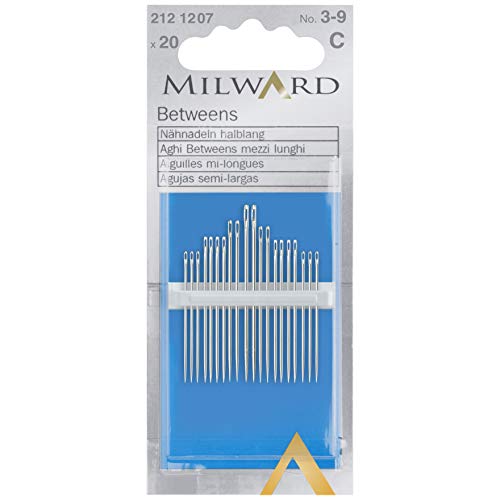 Milward-Quilting-Betweens-Aghi-Taglie-3-9-Confezione-da-20-B00GJ6HQI8