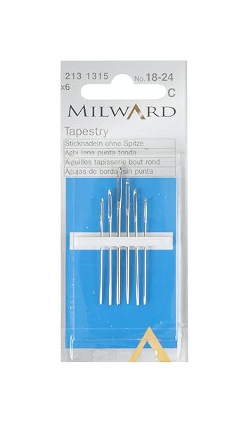 Milward-Tapestry-Aghi-da-Cucito-a-Mano-per-tappezzeria-Argento-Nos18-24-B00B2MAEP6