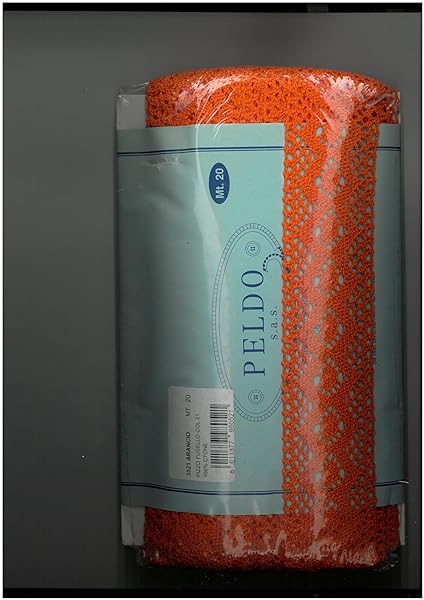PELDO-PIZZO-FUSELLO-COTONE-3021-ARANCIO-MT-20-B0CVBD7T8N