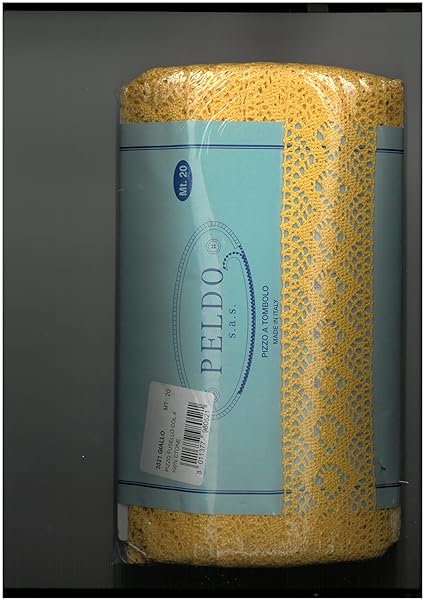 PELDO-PIZZO-FUSELLO-COTONE-3021-GIALLO-MT-20-B0CVB8WXPC