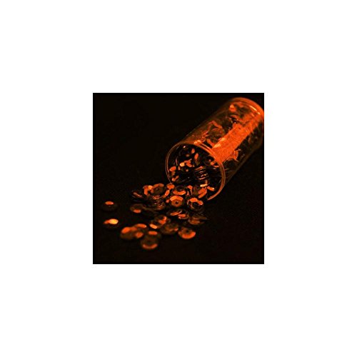 Paillettes-Cup-6-mm-Foro-centrale-tubo-9-G-colore-2080-rame-B0085NGUC6