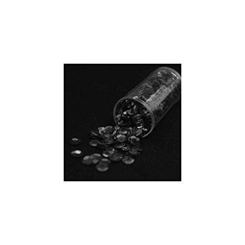 Paillettes-cup-6-mm-medio-fori-tubicino-9-G-colore-9380-grigio-chiaro-B00BMLO18S