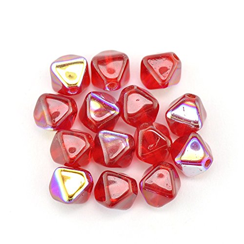 Piramide-perline-4295-rosso-AB-Qty-1-B0063G0Q7W