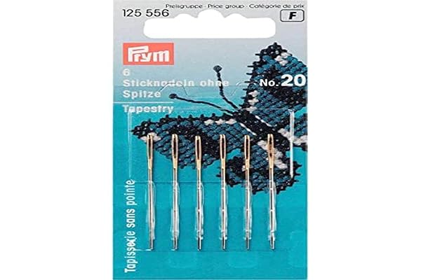 Prym-Aghi-da-Ricamo-Polyester-Argento-20er-43-x-100-mm-6-Stuck-6-unita-B003U4EJJQ