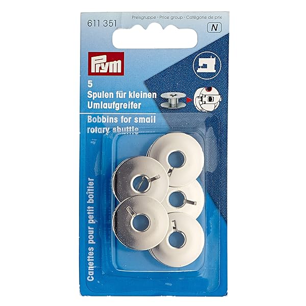 Prym-Bobine-di-Metallo-dArgento-212-mm-B0074OMBF2