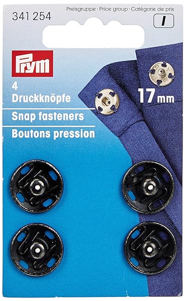 Prym-Bottoni-Automatici-Metal-Nero-17-mm-4-unita-B0059X7M4A