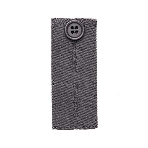 Prym-Bunderweiterung-Knopf-Hellgrau-80-x-35-mm-Estensione-Cotone-Grigio-Chiaro-B086CT8ZH8