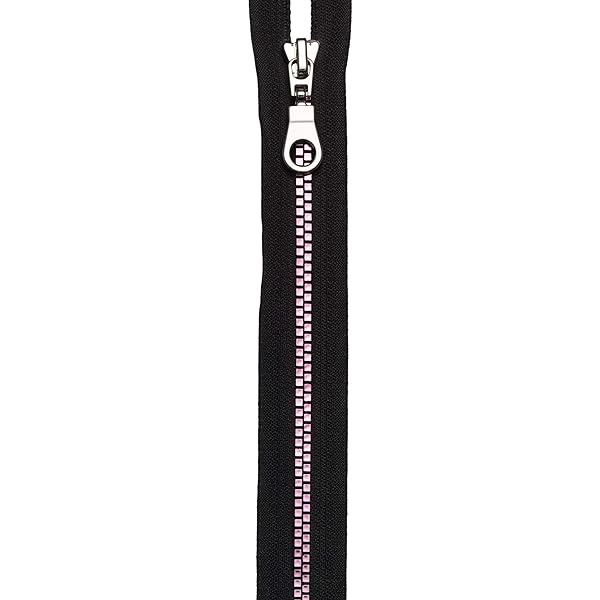 Prym-Cerniera-Lampo-S14-divisibile-70-cm-NeroRosa-Chiusura-Poliestere-plastica-Zinco-pressofuso-B086CT71SM