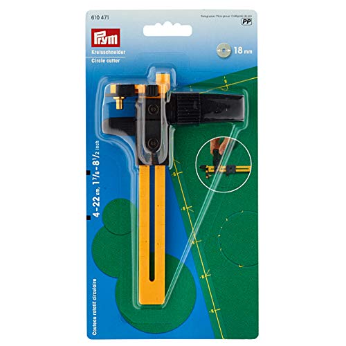 Prym-Circle-Cutter-Yellow-Black-18-mm-B0052DHG3E