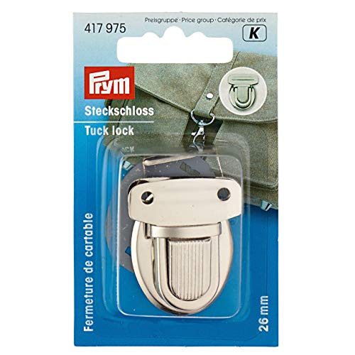 Prym-Fibbia-con-Chiusura-a-Pressione-per-Borse-e-Zaini-da-26-mm-Colore-Argento-B00DC35UZM