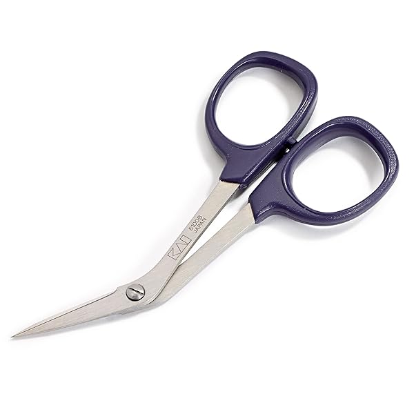 Prym-Forbici-Professional-da-Ricamo-fine-Curve-4-10-cm-Embroidery-Scissors-Purple-B0012FFVEC