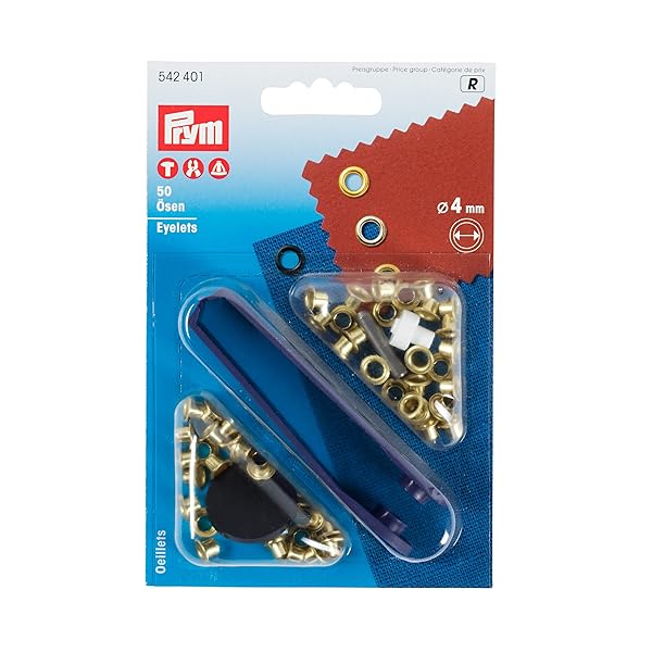 Prym-Occhi-Metallo-Oro-Taglia-Unica-50-unita-B000P18SYO