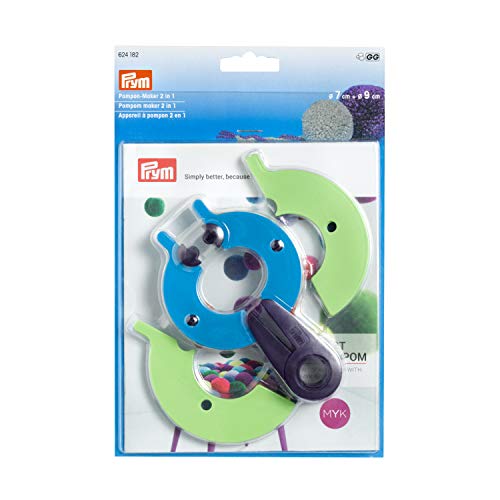 Prym-Pompon-Maker-2-in-1-attrezzo-per-creare-pompon-etichetta-in-lingua-italiana-non-garantita-multicolore-Grande-B07MM97BPB