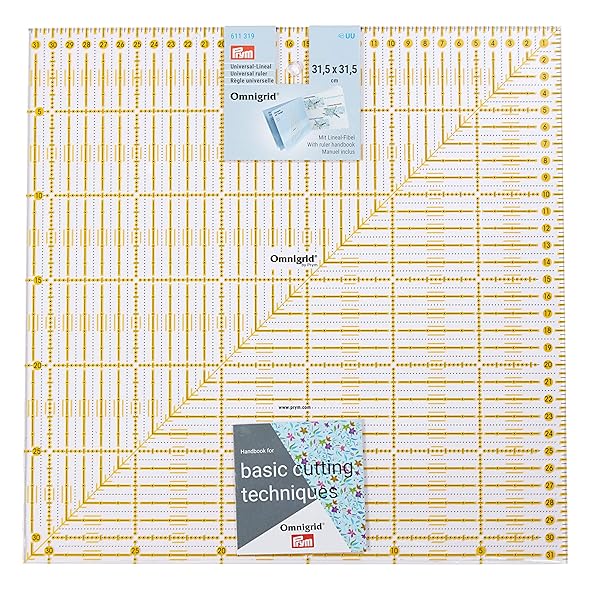 Prym-Ruler-Transparent-Black-Yellow-315-x-315-cm-B004KZ240K