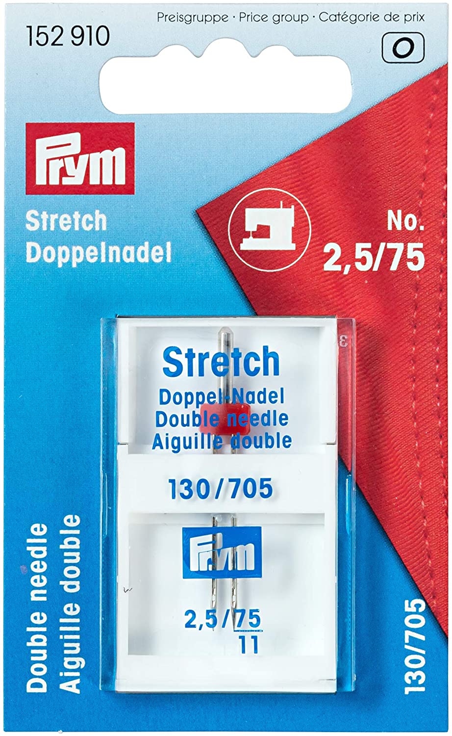 Prym-Stretch-7525-Aghi-Doppi-per-Macchina-da-Cucire-B00BMLG62M