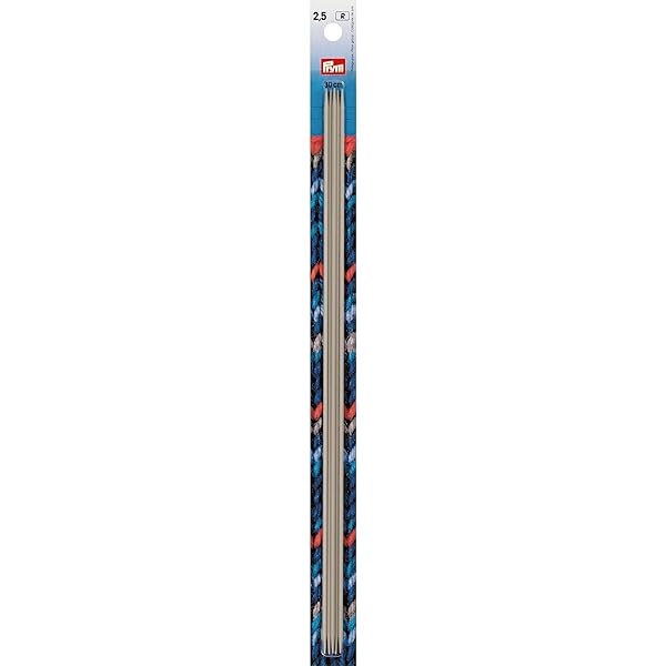 Prym-Strumpfstricknadeln-Alu-30-cm-250-mm-Grau-Ferri-da-Maglia-Alluminio-Grigio-25-mm-B005FQNKK6