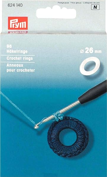 Prym-Uncinetto-Anelli-Bianco-Taglia-Unica-96-unita-B0012FHVFY