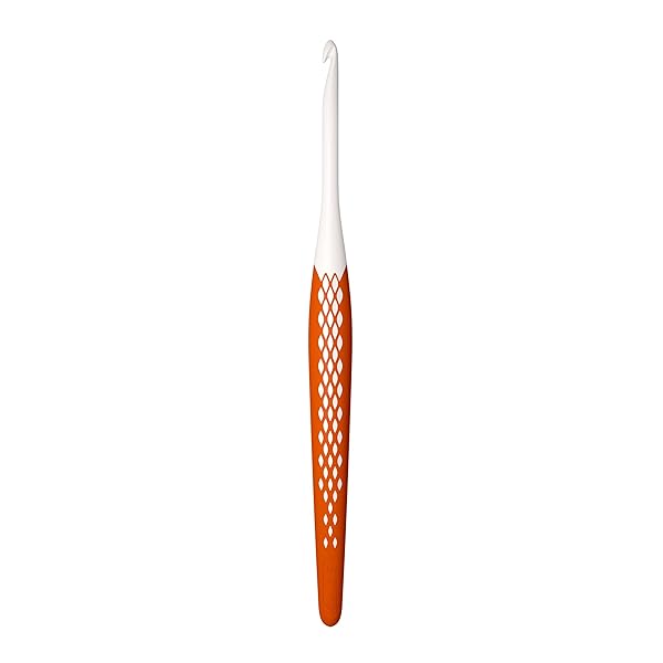 Prym-Uncinetto-ergonomico-in-Lana-16-cm-450-mm-Mandarino-218486-Crochet-Hook-Orange-taglia-unica-B07HNLCD8W