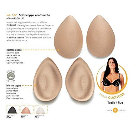 SOTTOCOPPE-ANATOMICHE-EFFETTO-PUSH-UP-ART162-DI-MARBET-NUDO-B01C2ZMOT0