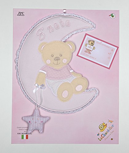 fiocco-nascita-luna-con-orso-e-stellina-in-3D-con-scritta-E-nata-colore-rosa-B079QK3VH2